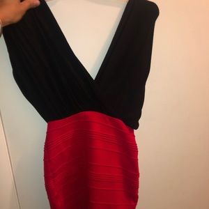 Charlotte Russe Black/Red Mini Dress